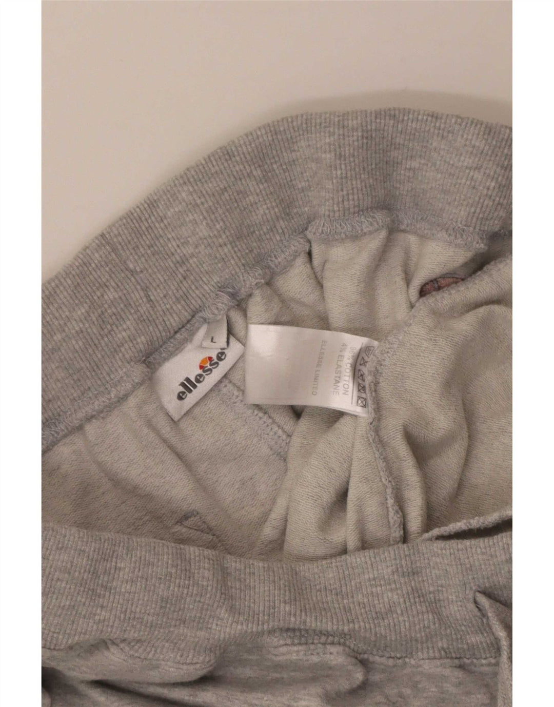Pantaloni de trening pentru bărbați Ellesse Pantaloni de jogging, mari, gri, bumbac