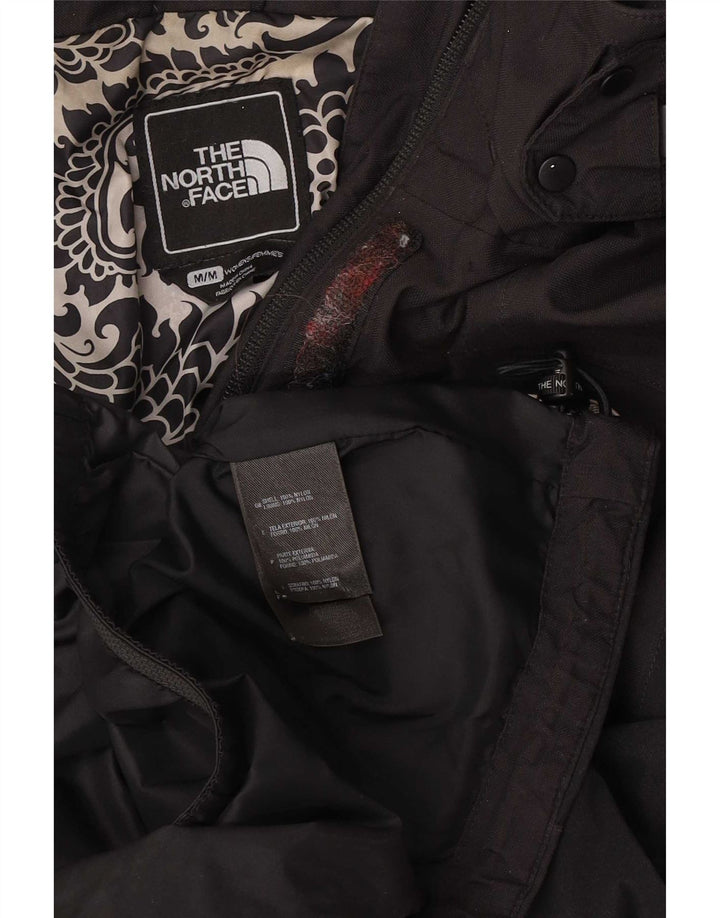 Jachetă de ploaie cu glugă The North Face pentru femei UK 12 Medium Black Nylon