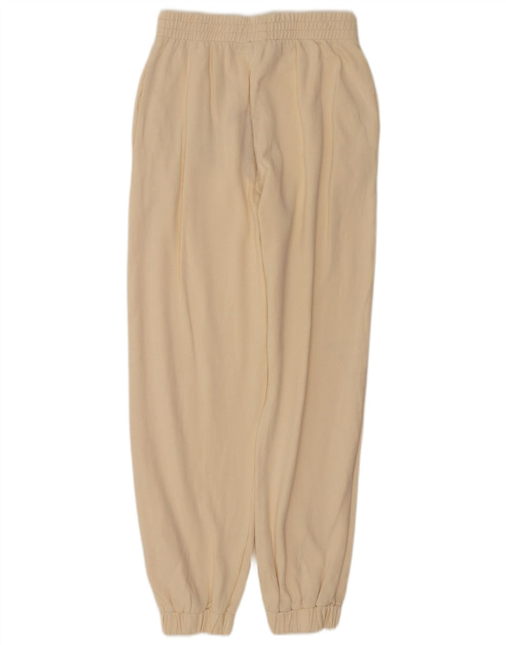 Pantaloni de trening pentru femei Zara Pantaloni de jogging UK 12 Medium Off White