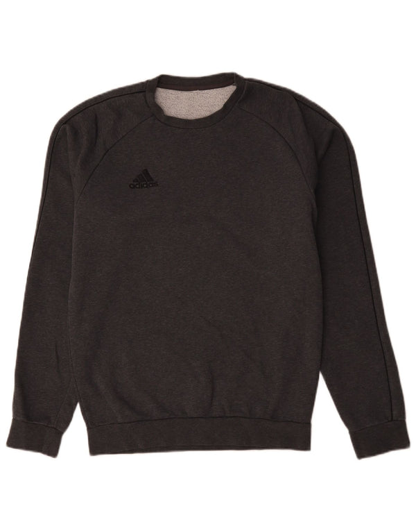 Hanorac pentru bărbați Adidas Jumper mic, gri, bumbac