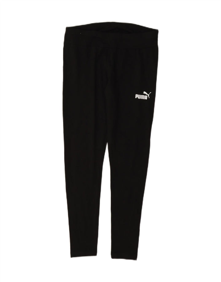 Leggings crop pentru femei Puma UK 12 Medium Black