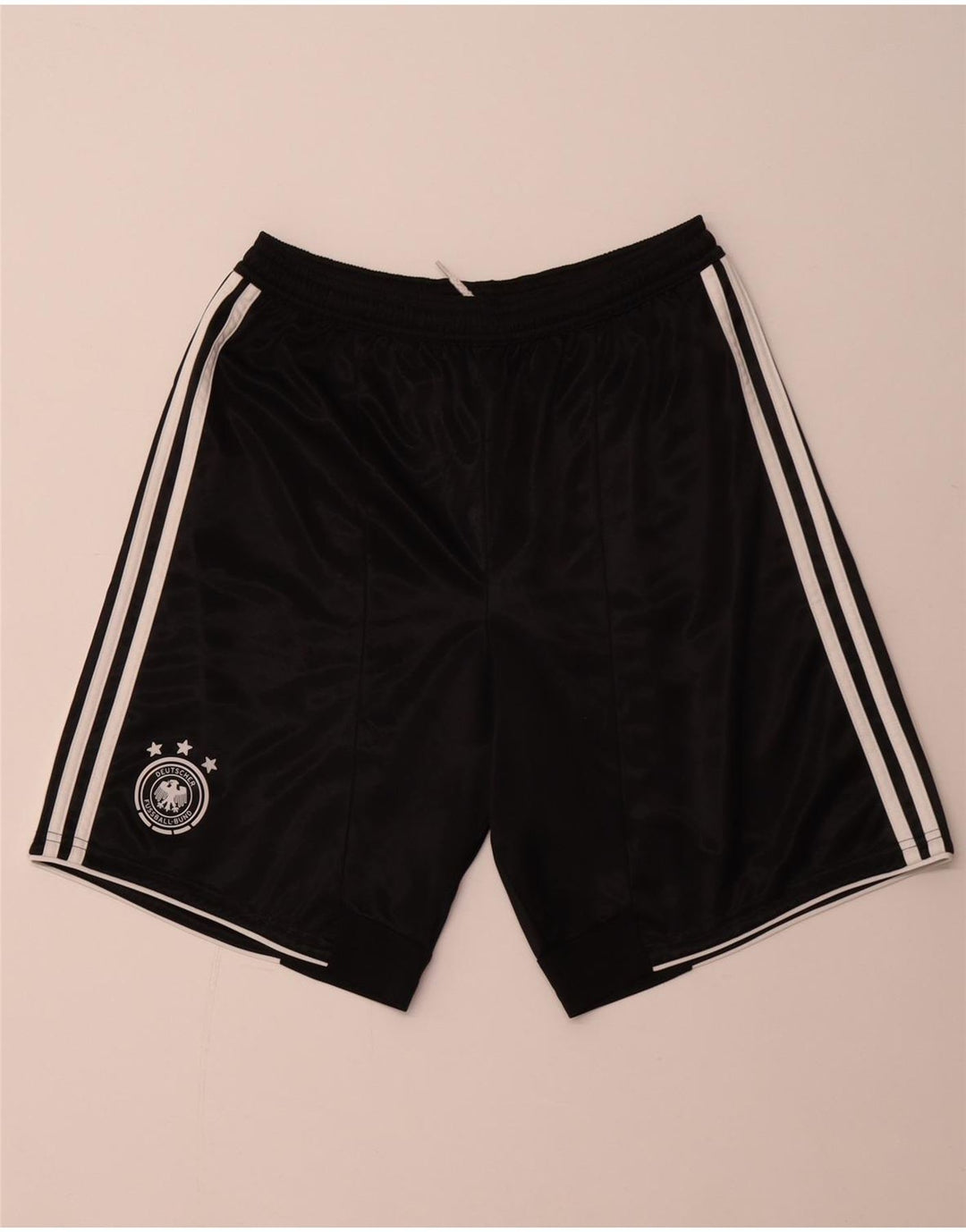 Pantaloni scurți sport ADIDAS Deutscher Fussball Bund 15-16 ani, negru