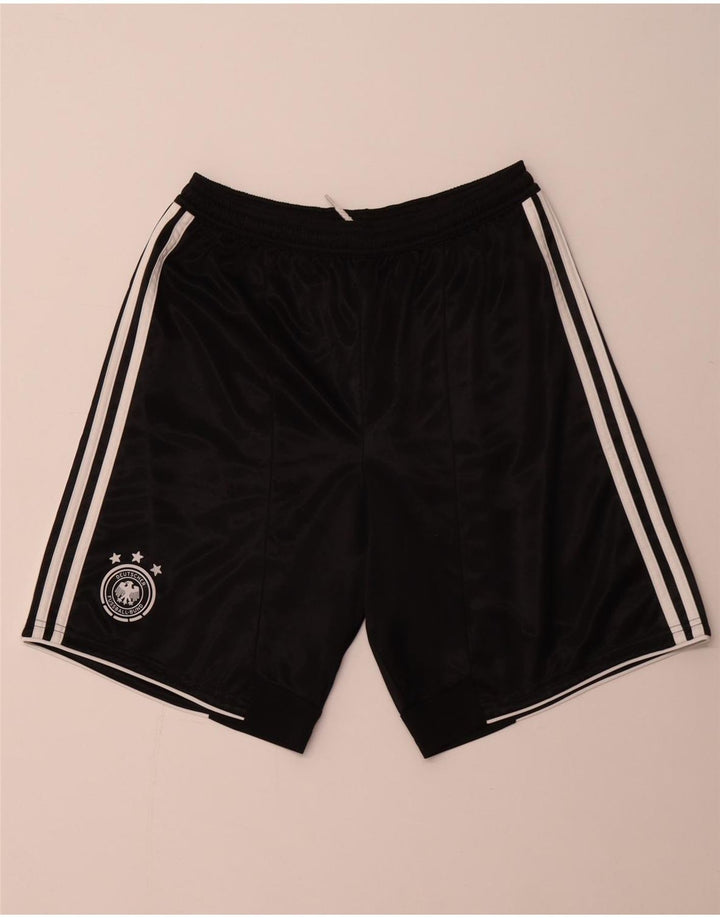 Pantaloni scurți sport ADIDAS Deutscher Fussball Bund 15-16 ani, negru