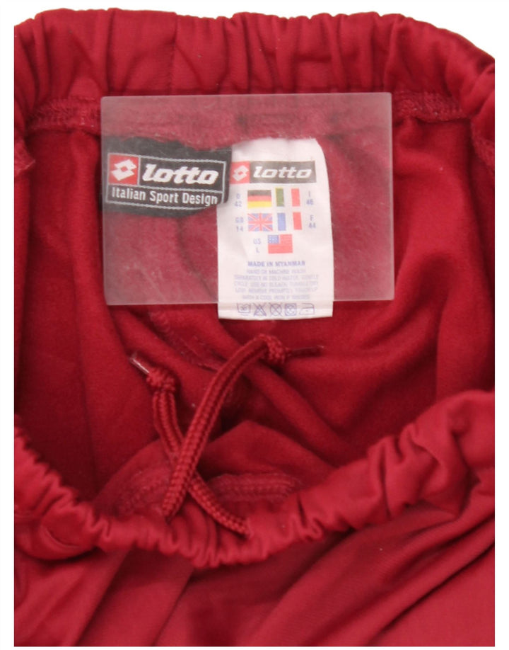 Pantaloni de trening LOTTO pentru femei UK 14 Poliester maro mare