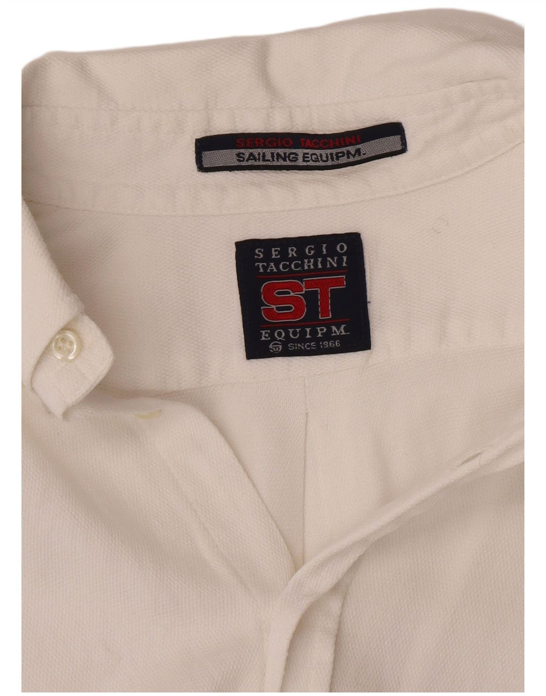 Cămașă pentru bărbați Sergio Tacchini, mare, albă