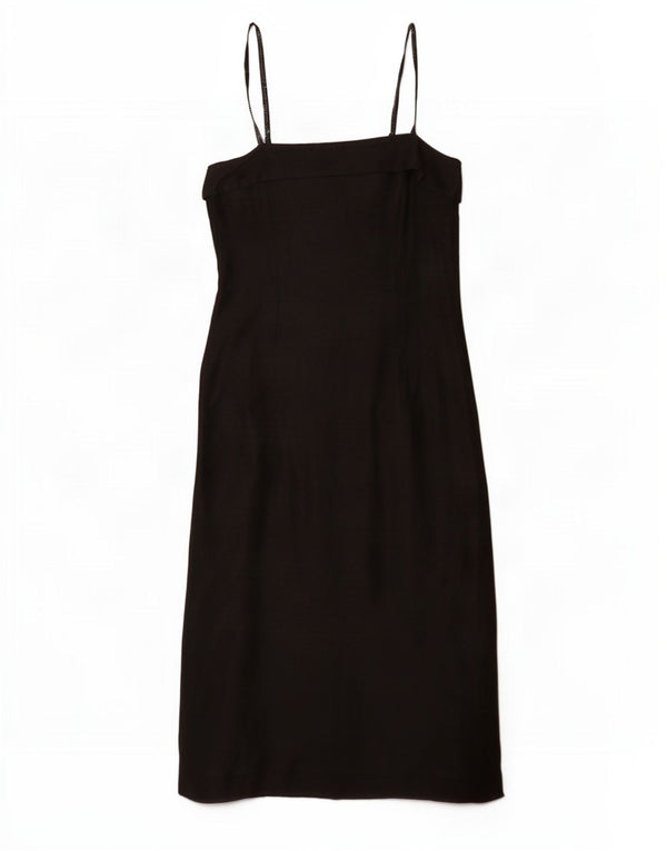 Rochie Brunella pentru femei UK 12 Medium Black Viscose