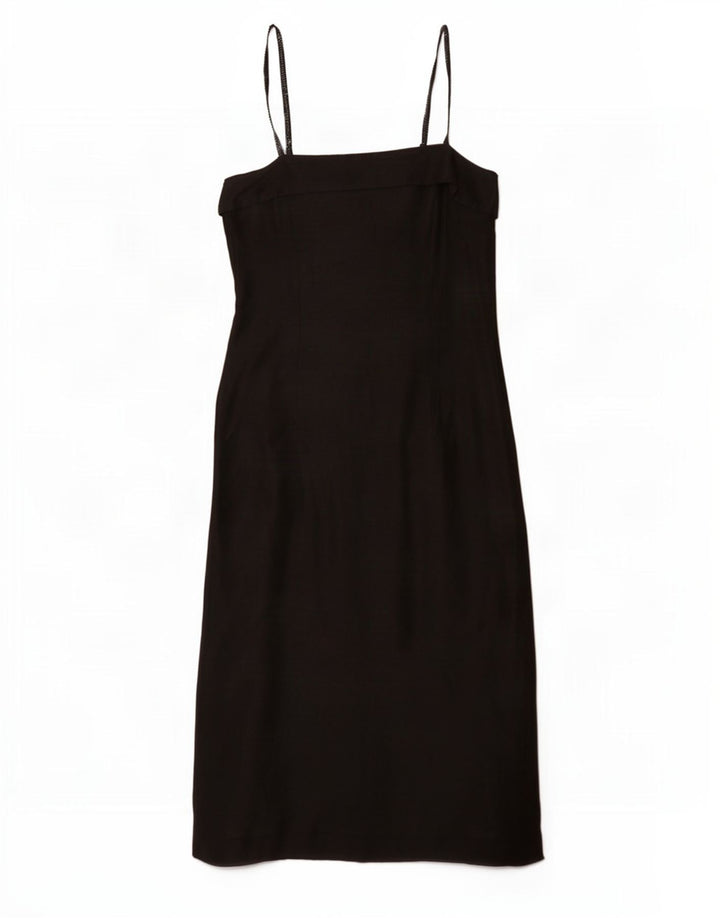 Rochie Brunella pentru femei UK 12 Medium Black Viscose