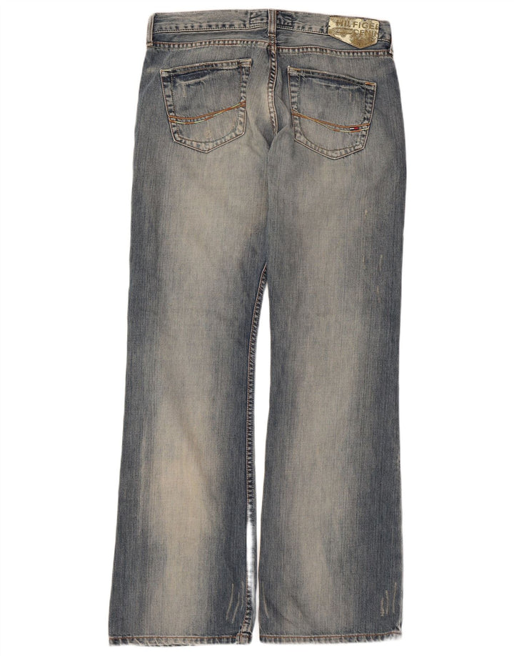 Blugi Tommy Hilfiger pentru femei Hipster Bootcut W29 L32 Albastru