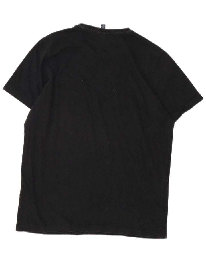 Tricou bărbați ELLESSE Top mare bumbac negru