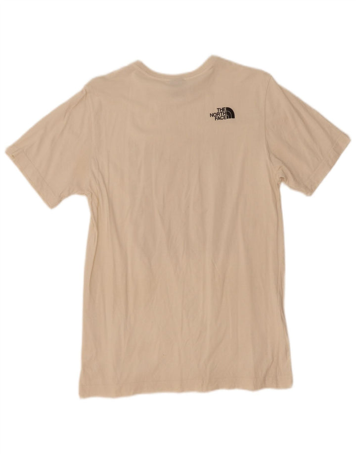 Tricou grafic pentru bărbați The North Face Top mic alb
