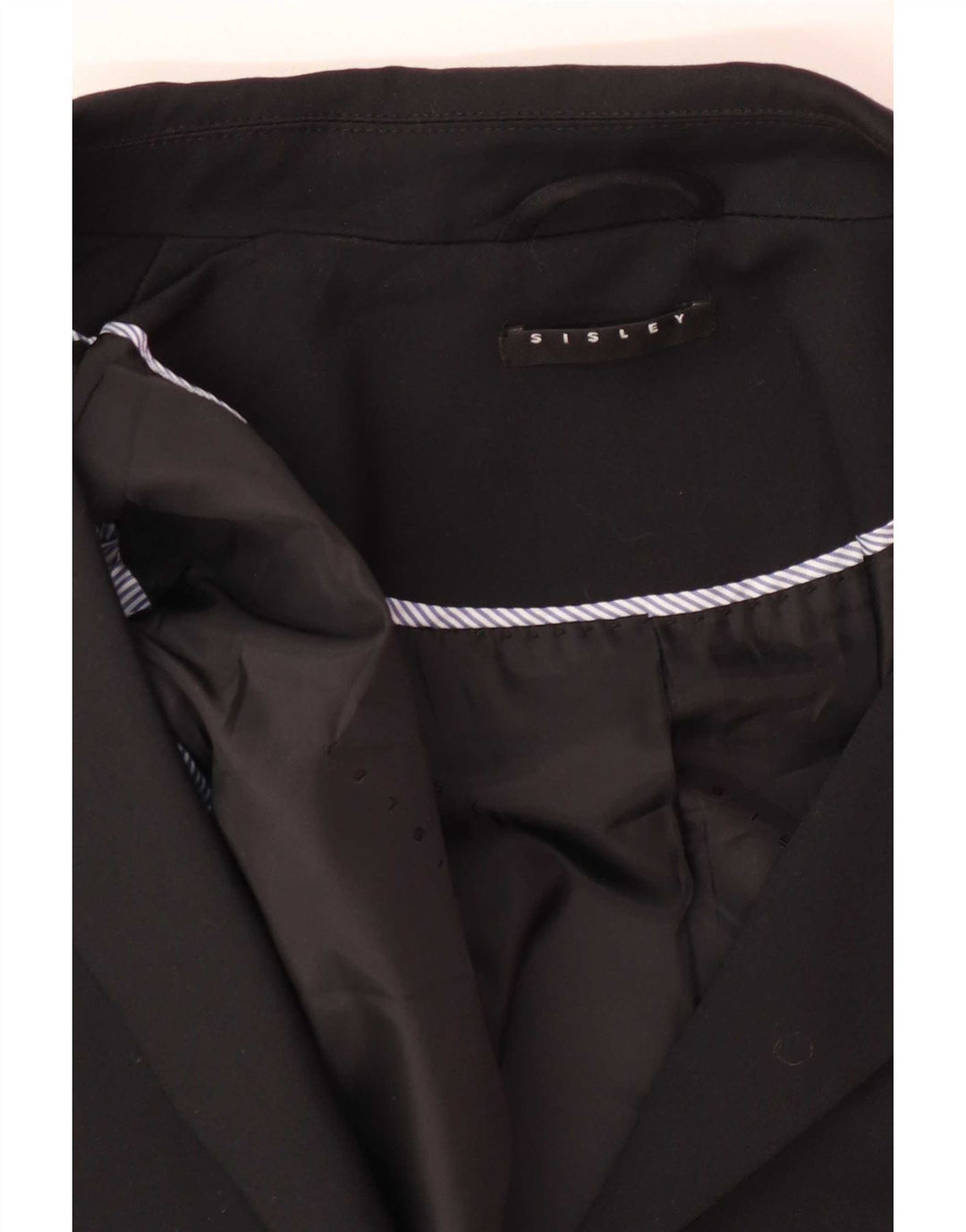 Jachetă blazer pentru femei Sisley cu 2 nasturi UK 12 Medium Black