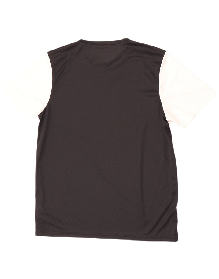 Tricou pentru bărbați Adidas Aeroready Top mare, negru, poliester color bloc