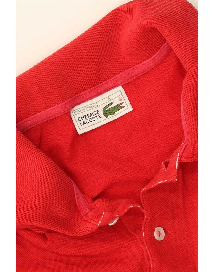 Tricou polo pentru bărbați Lacoste Mărimea 6 XL Roșu