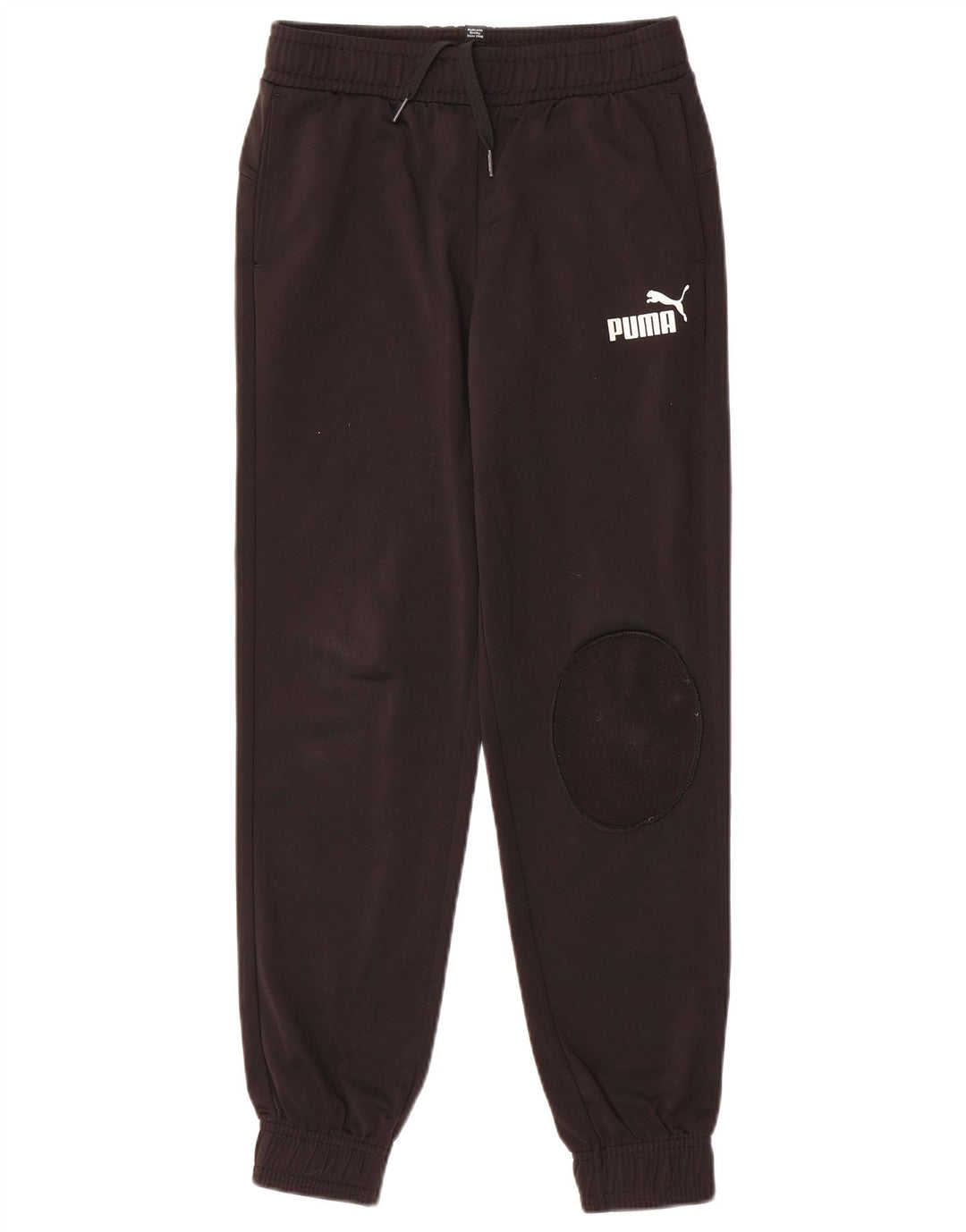 PUMA Băieți Pantaloni de trening Pantaloni de jogging 11-12 ani Poliester negru