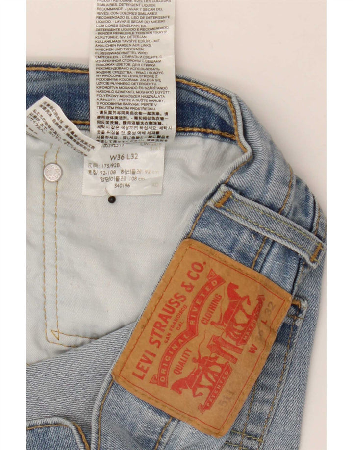Blugi Levi's 511 Slim pentru bărbați W36 L32 Bumbac albastru