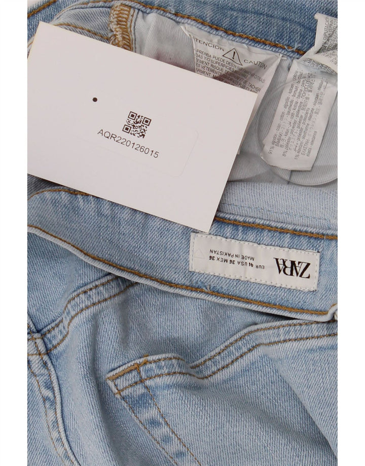 Blugi conici pentru bărbați Zara W36 L29 Bumbac albastru