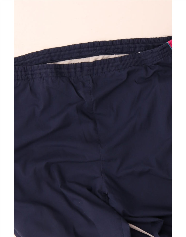 VINTAGE Pantaloni de trening pentru bărbați Pantaloni de jogging XL Bleumarin Colorblock