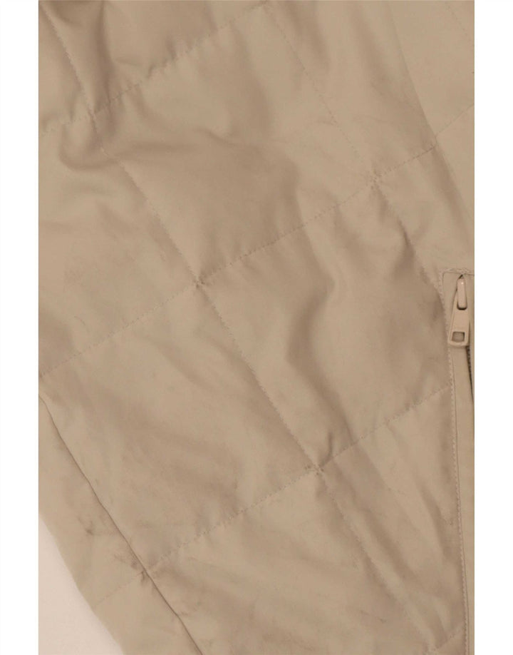 Jachetă căptușită pentru bărbați Sergio Tacchini UK 40 mare, bej, poliester