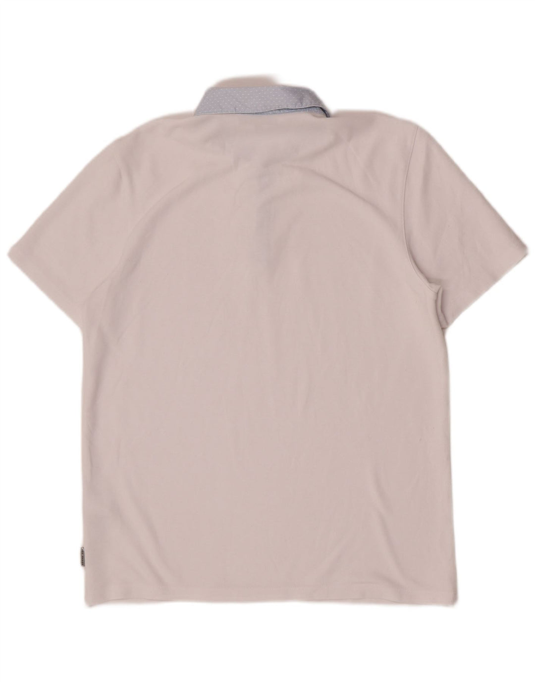 Tricou polo pentru bărbați Ted Baker Mărimea 3, mediu alb, viscoză