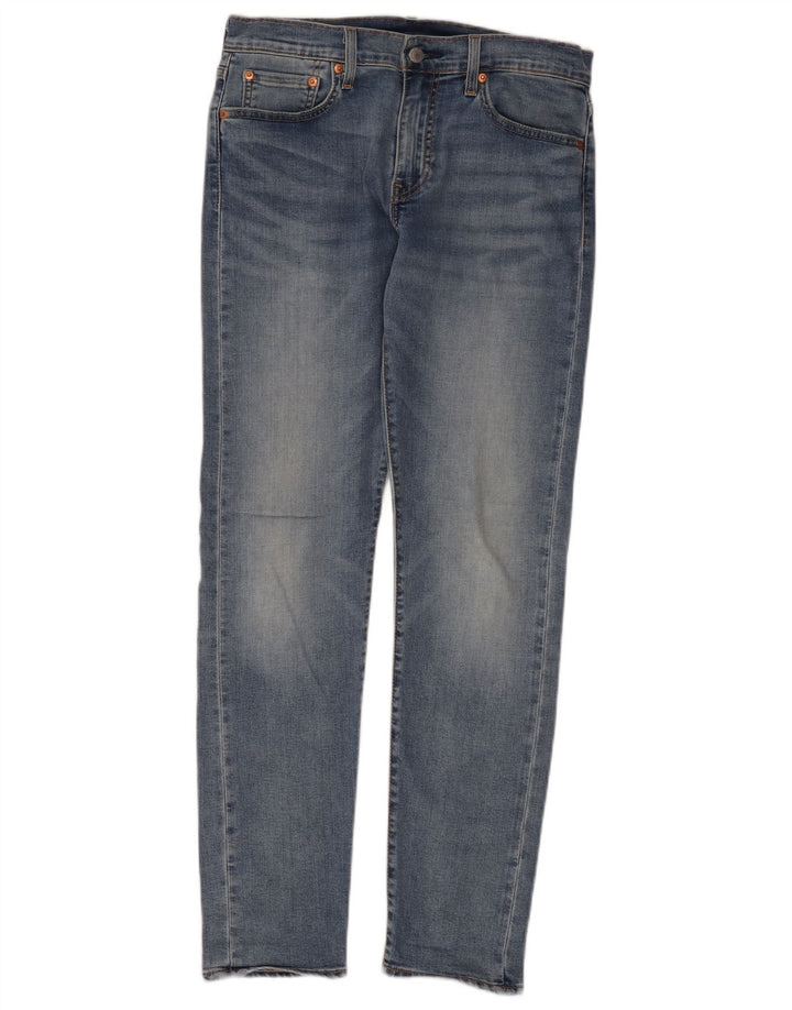 Blugi conici pentru bărbați Levi's 512 Slim Tapered W29 L32 Blue Bumbac