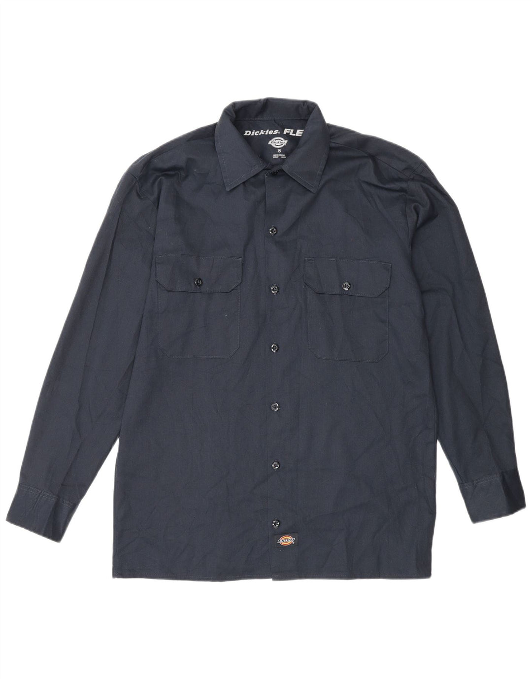 Cămașă bărbați Dickies Poliester bleumarin mic