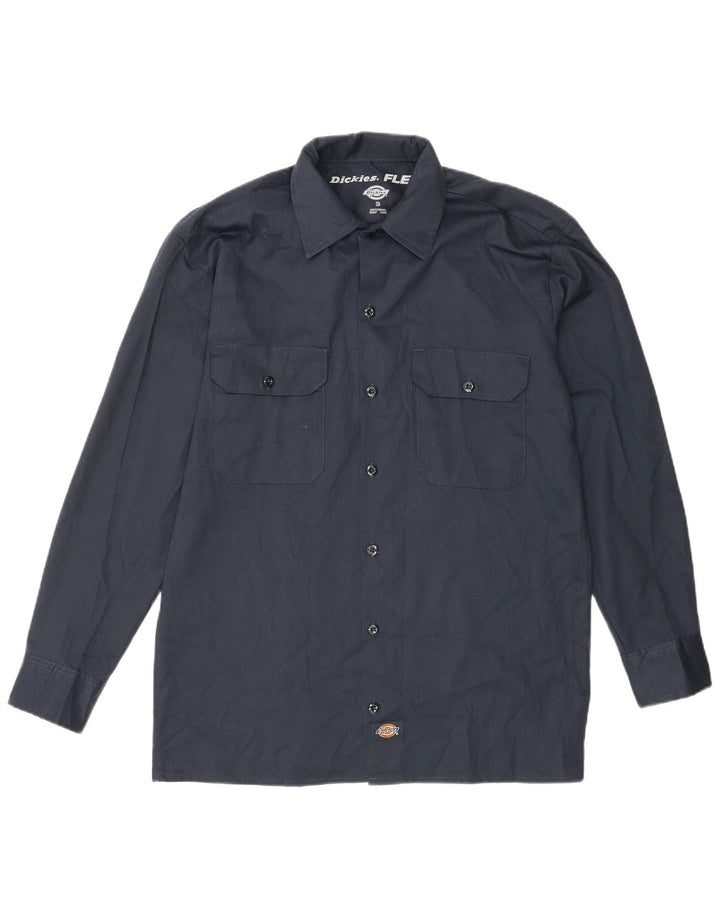 Cămașă bărbați Dickies Poliester bleumarin mic