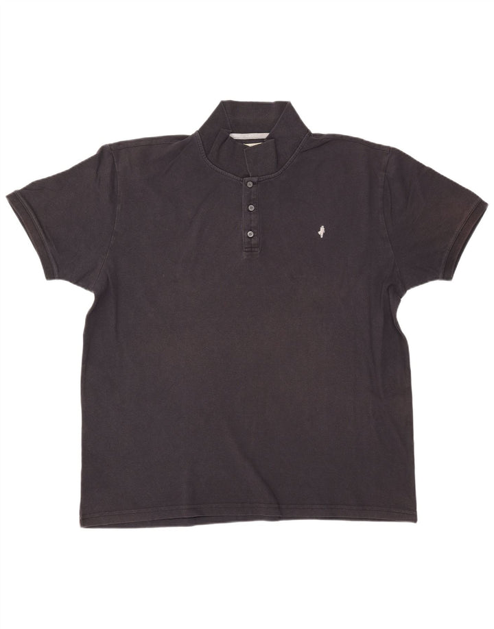 Tricou polo Marlboro Classics pentru bărbați 4XL negru