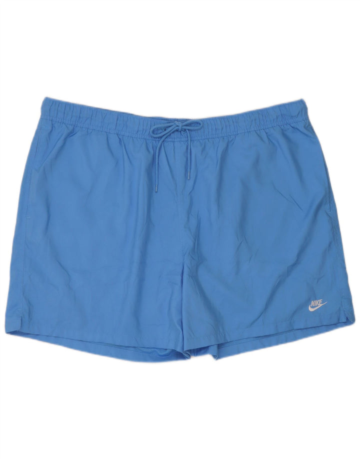 Pantaloni scurți de înot Nike pentru bărbați 3XL, poliester albastru