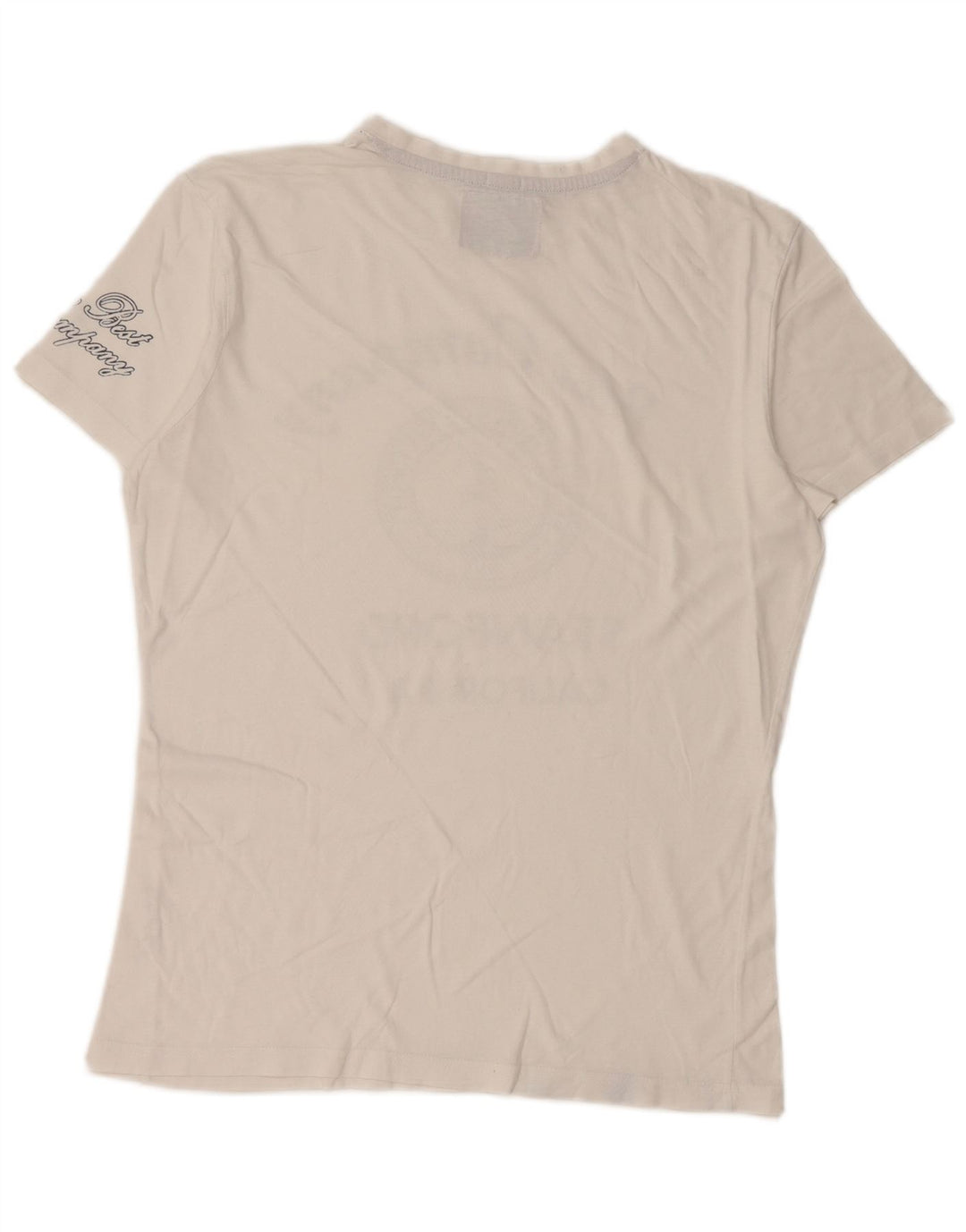 Tricou grafic pentru bărbați Best Company Top Medium White Bumbac
