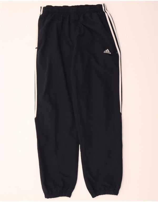 Pantaloni de trening pentru bărbați Adidas Pantaloni de jogging mari, bleumarin, poliester