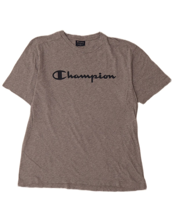 Tricou grafic Champion pentru femei Top UK 16 Large Grey Flecked