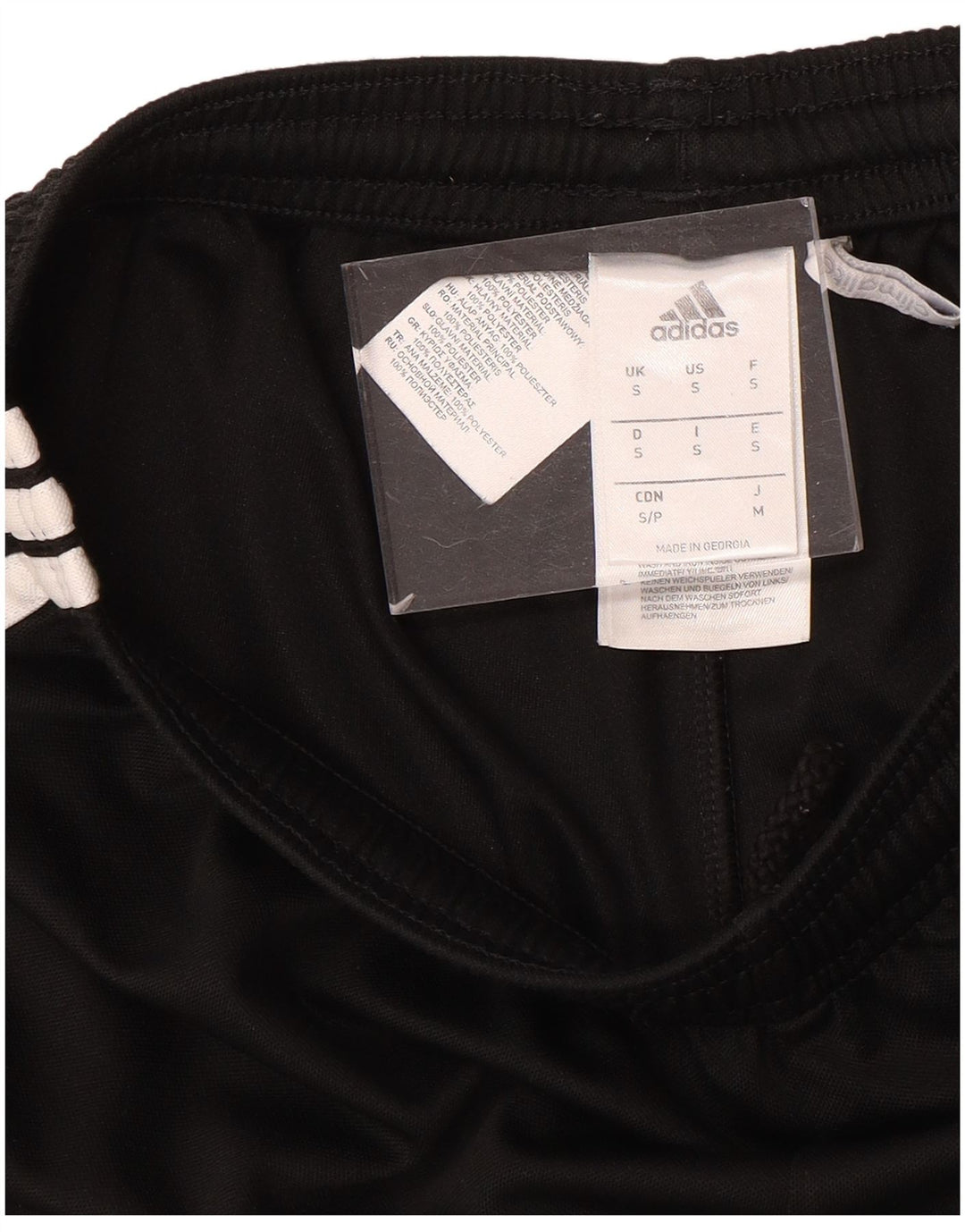 Pantaloni scurți sport Climalite ADIDAS pentru bărbați, poliester negru mic