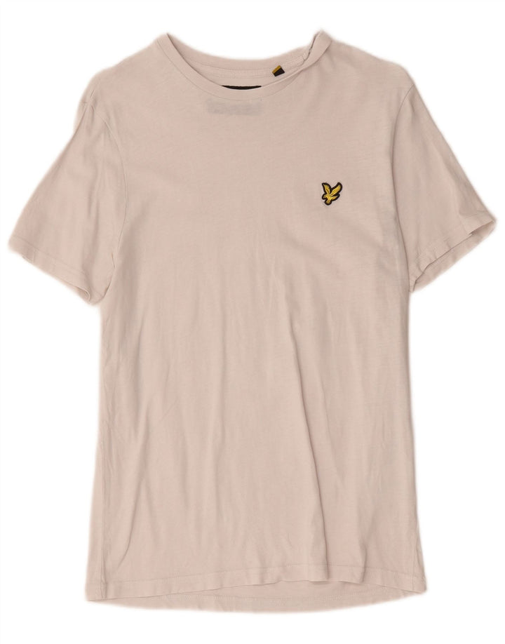 Tricou pentru bărbați Lyle & Scott Top mic din bumbac alb