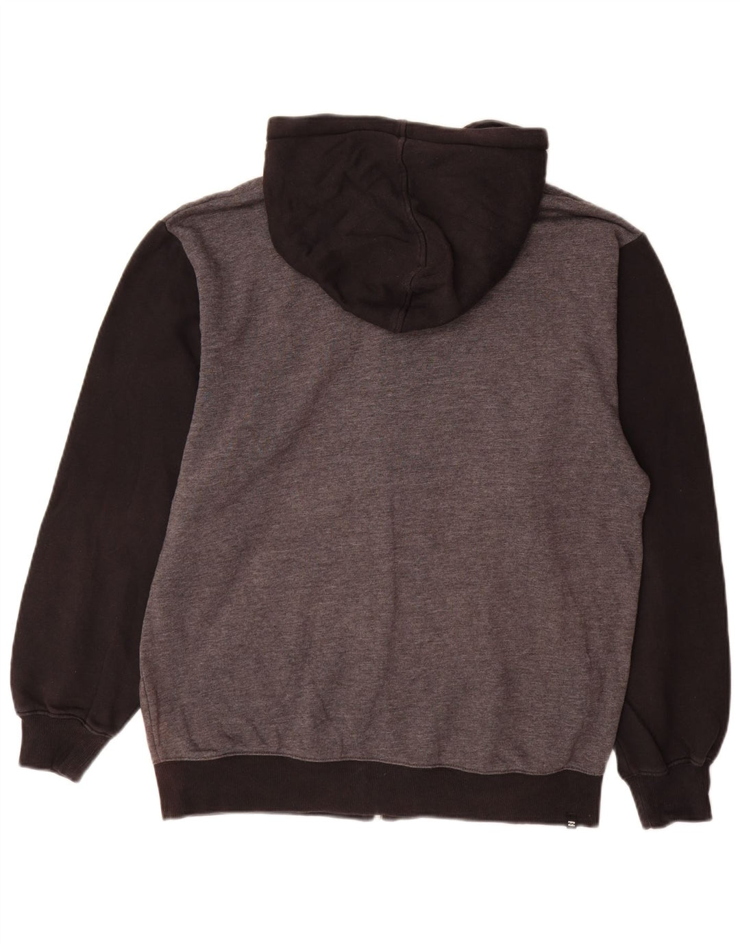 Pulover Billabong pentru bărbați, cu fermoar, bumbac mare, gri
