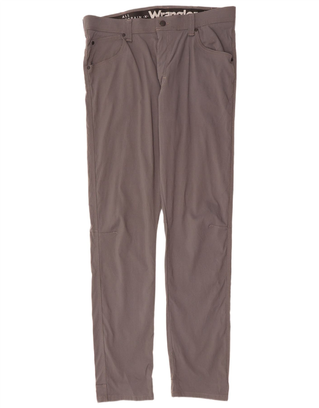 Pantaloni casual subțiri pentru bărbați Wrangler W36 L34 nailon gri