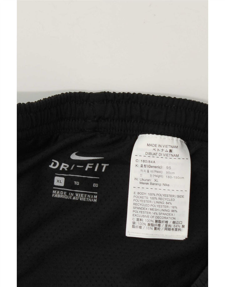 Pantaloni scurți sport Nike Dri Fit pentru bărbați XL, poliester negru