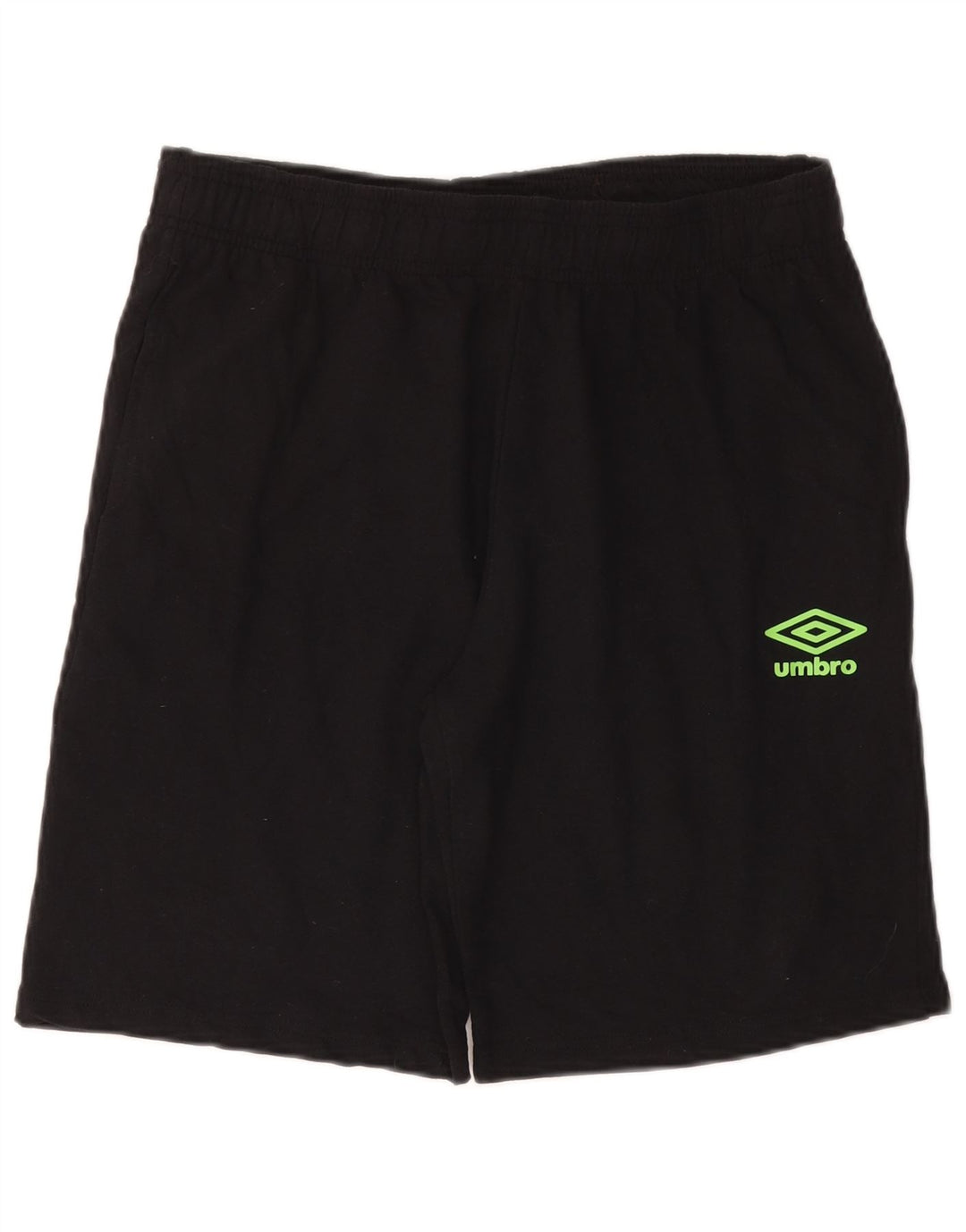 Pantaloni scurți sport UMBRO pentru bărbați, bumbac mediu negru