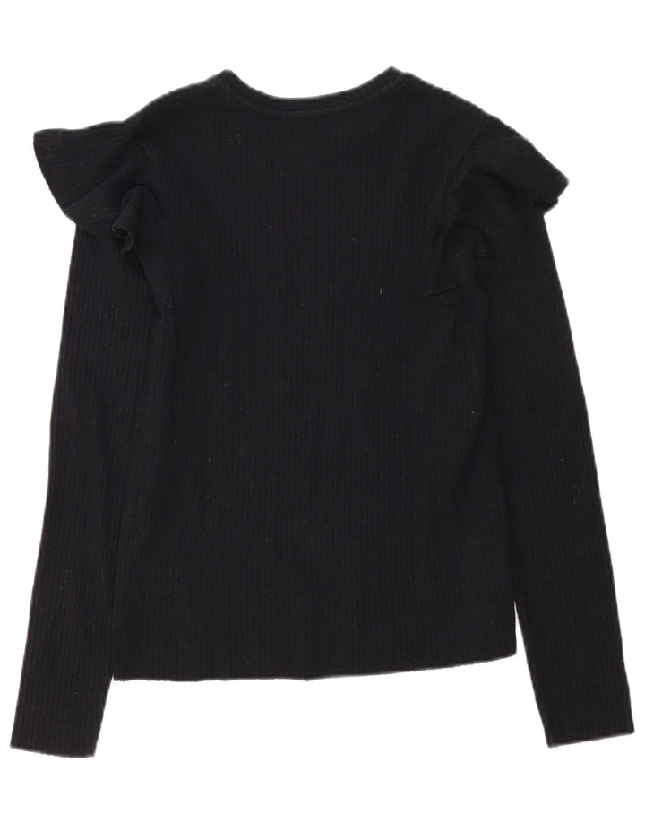 Bluză pentru femei Zara UK 12 Medium Negru