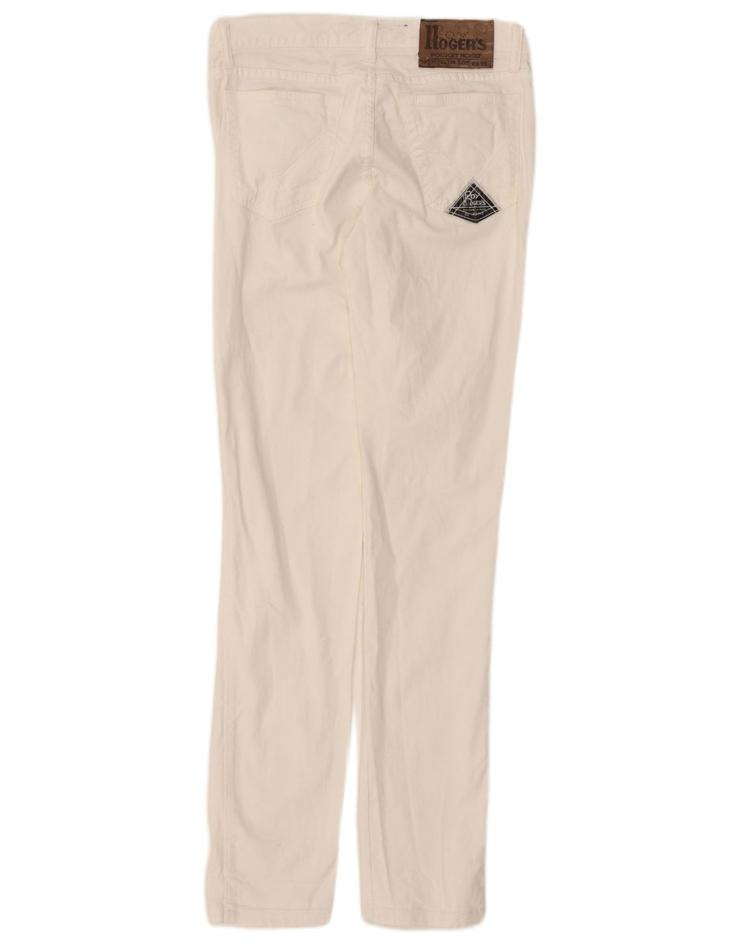 Blugi skinny pentru femei Roy Rogers W30 L32 alb