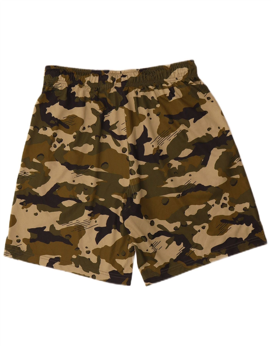 Pantaloni scurți sport NIKE Dri Fit pentru bărbați, camuflaj mari, kaki