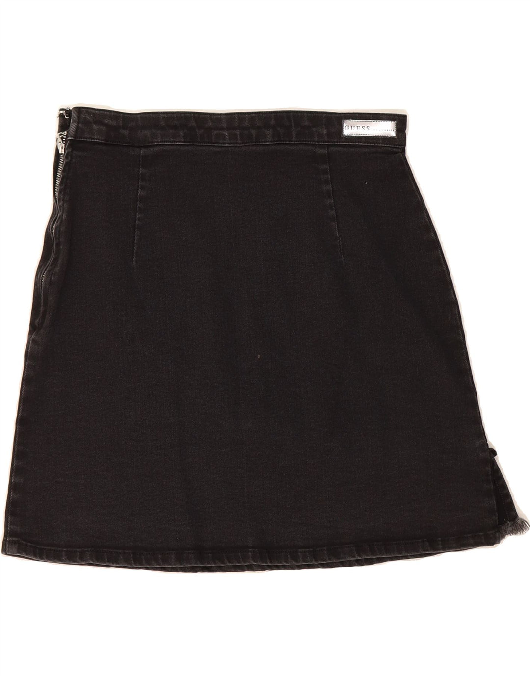 GUESS Womens Denim Skirt  W28 Medium  Black Vintage Guess and Second-Hand Guess from Messina Hembry 