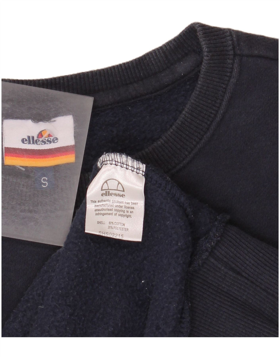 Hanorac pentru bărbați Ellesse Pulover mic, albastru bleumarin, bumbac