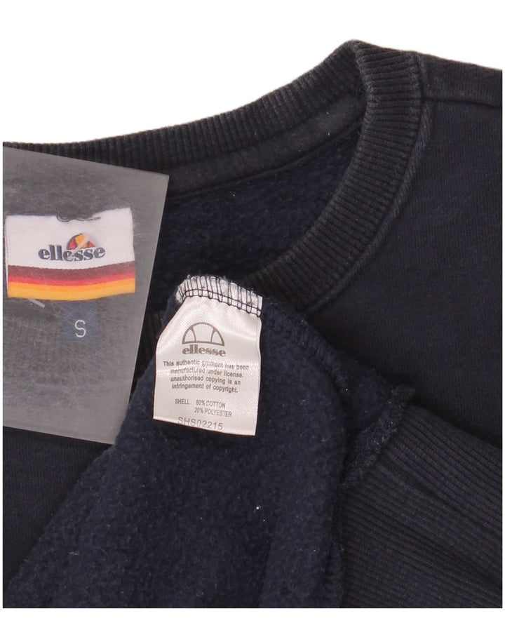 Hanorac pentru bărbați Ellesse Pulover mic, albastru bleumarin, bumbac