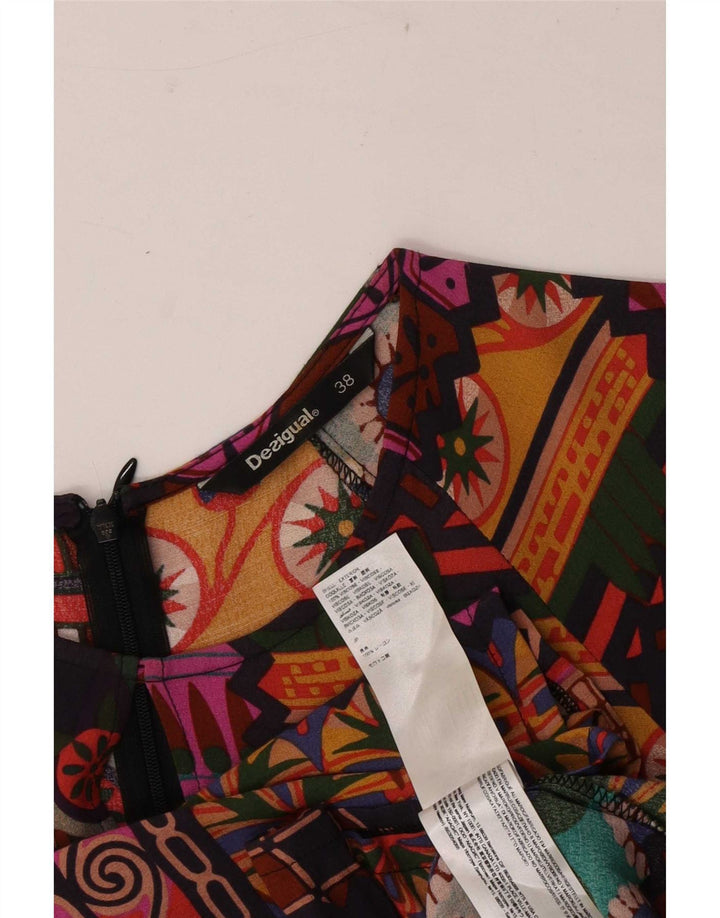 Rochie de bază Desigual pentru femei cu mâneci 3/4 EU 38 Medium Multicolor Boemă