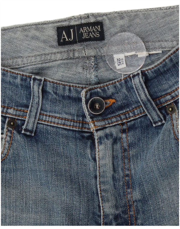 Blugi slim pentru femei Armani W25 L32 Albastru