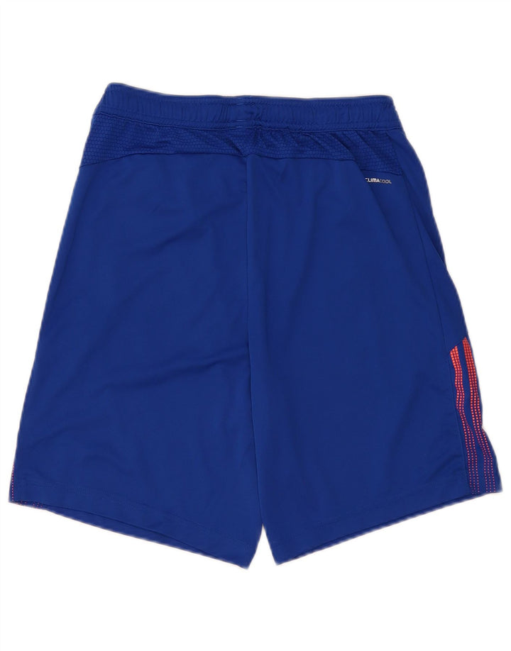 Pantaloni scurți sport Climacool ADIDAS pentru bărbați, poliester albastru mic
