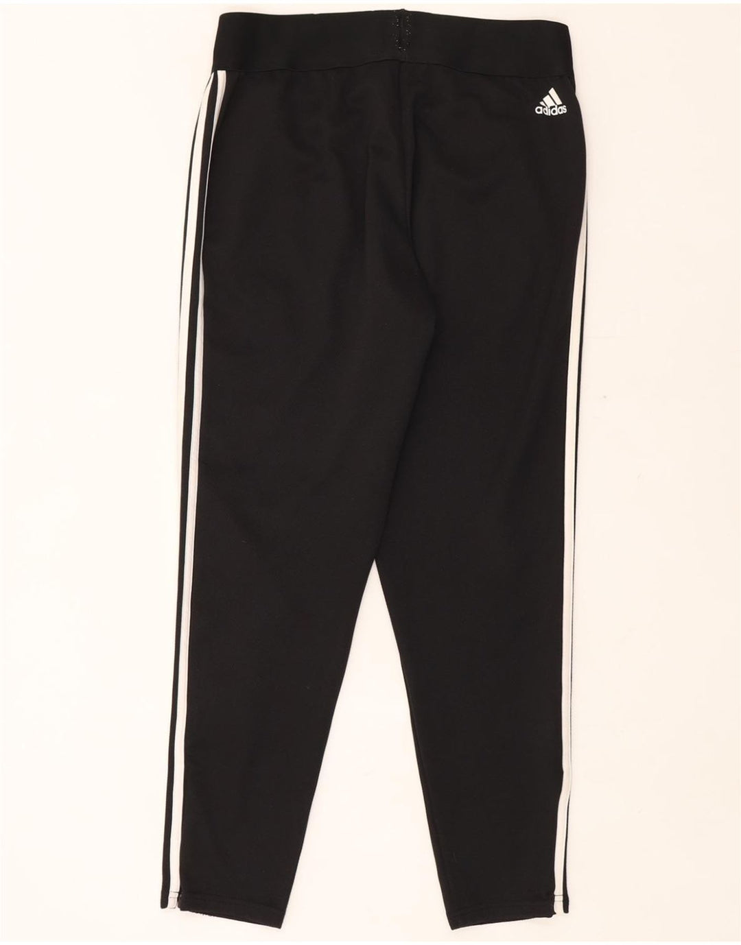Pantaloni de trening ADIDAS pentru femei UK 8/10 Poliester negru mic
