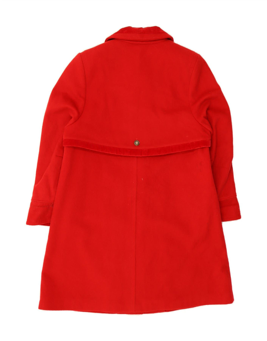 VINTAGE Womens Overcoat UK 12 Medium Red Vintage Vintage and Second-Hand Vintage from Messina Hembry 