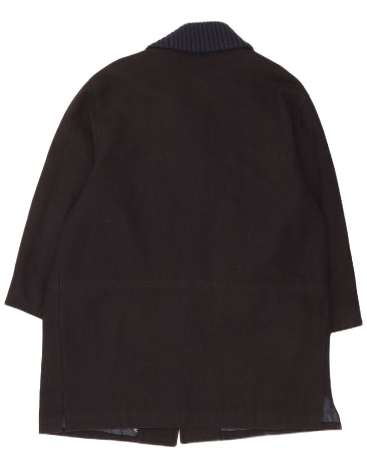 Palton pentru bărbați Paul & Shark UK 42 XL Lână bleumarin