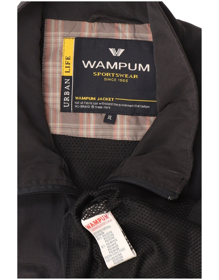 Gilet Wampum pentru bărbați, UK 42 XL, poliester negru
